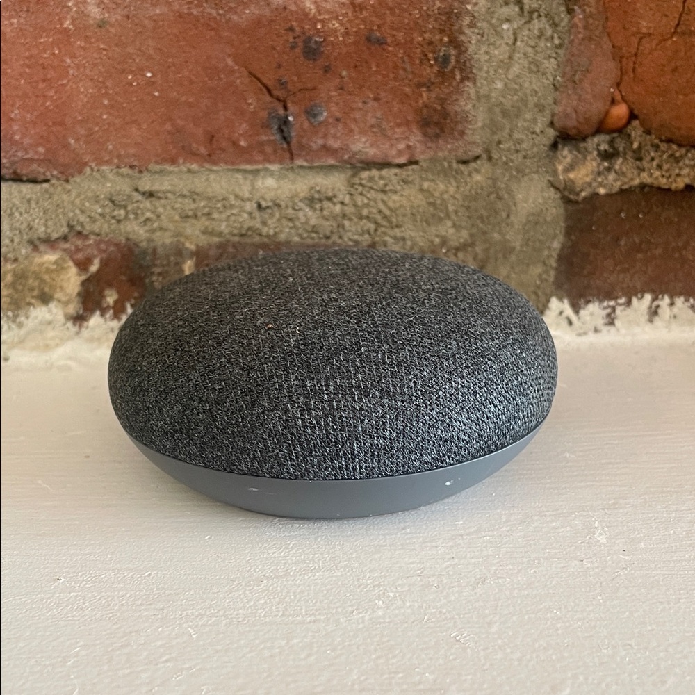 Smart Speaker with Voice Assistant - Charcoal